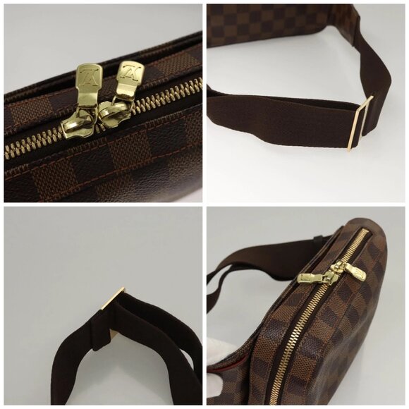 LOUIS VUITTON Damier Ebene Geronimos Shoulder Bag N51994 LV Auth mr1176 - Picture 16 of 16